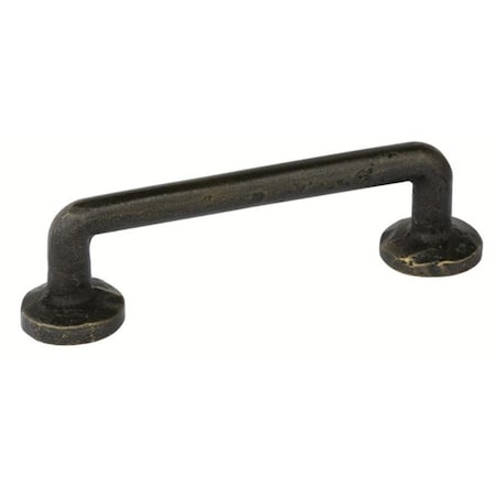 Patioplus 3.5 in. Center to Center Bronze Rod Cabinet Pull, Medium Bronze PA1631452